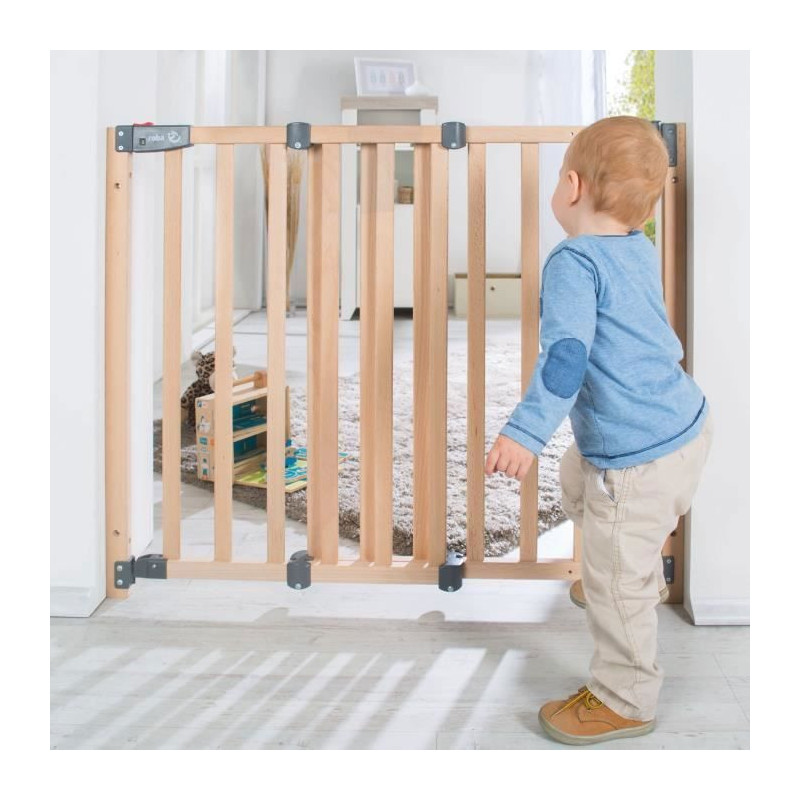 Safety Up Baby Safety Gate for Door - ROBA - Adjustable Width from 70