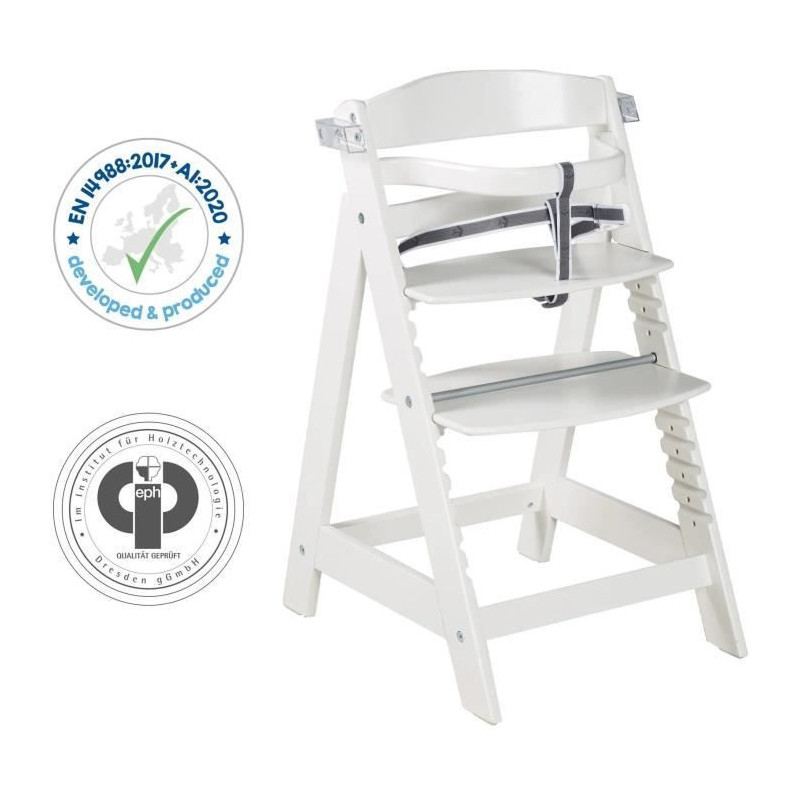 High chair - ROBA - SIT UP CLICK & FUN - Removable meal tray - Adjusta