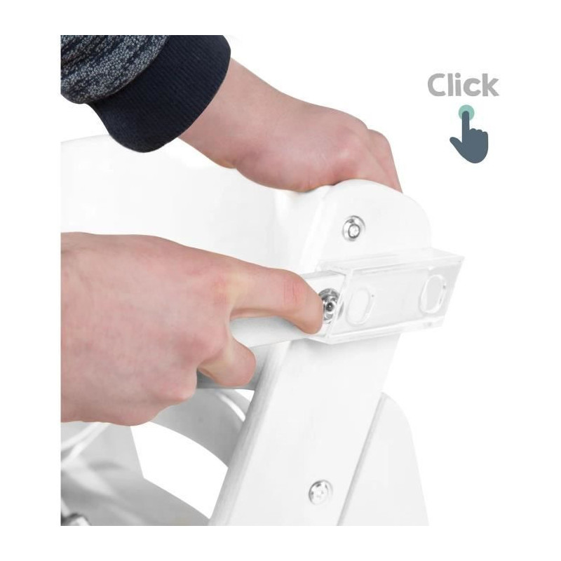 High chair - ROBA - SIT UP CLICK & FUN - Removable meal tray - Adjusta
