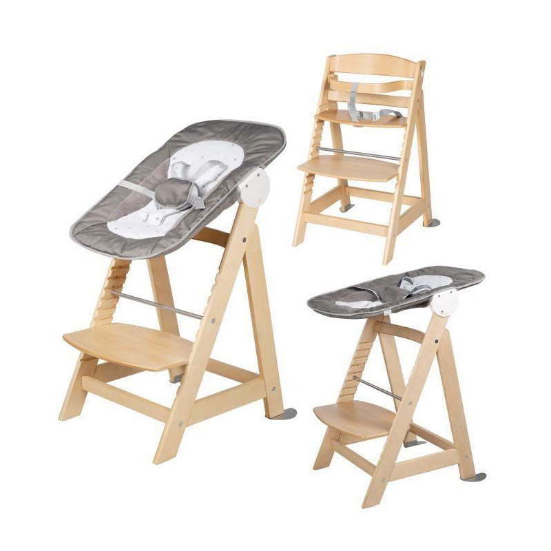 ROBA Born Up 2 in 1 High Chair + Reclining Bouncer - Sternenzauber - F