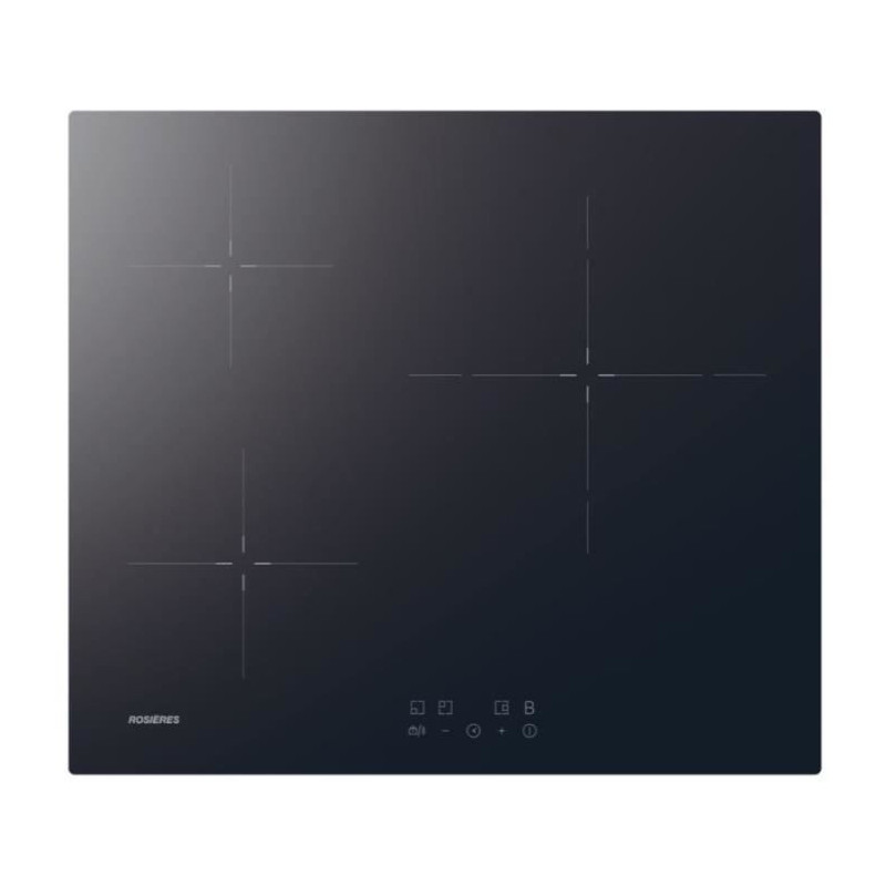 ROSIERES induction hob - 3 burners - 59 x 52 x 5.8 cm - RI633CBB