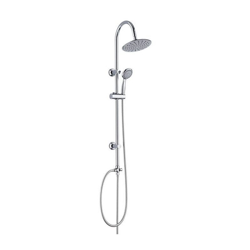 ROUSSEAU Dunedin Chrome Shower Panel without Faucet