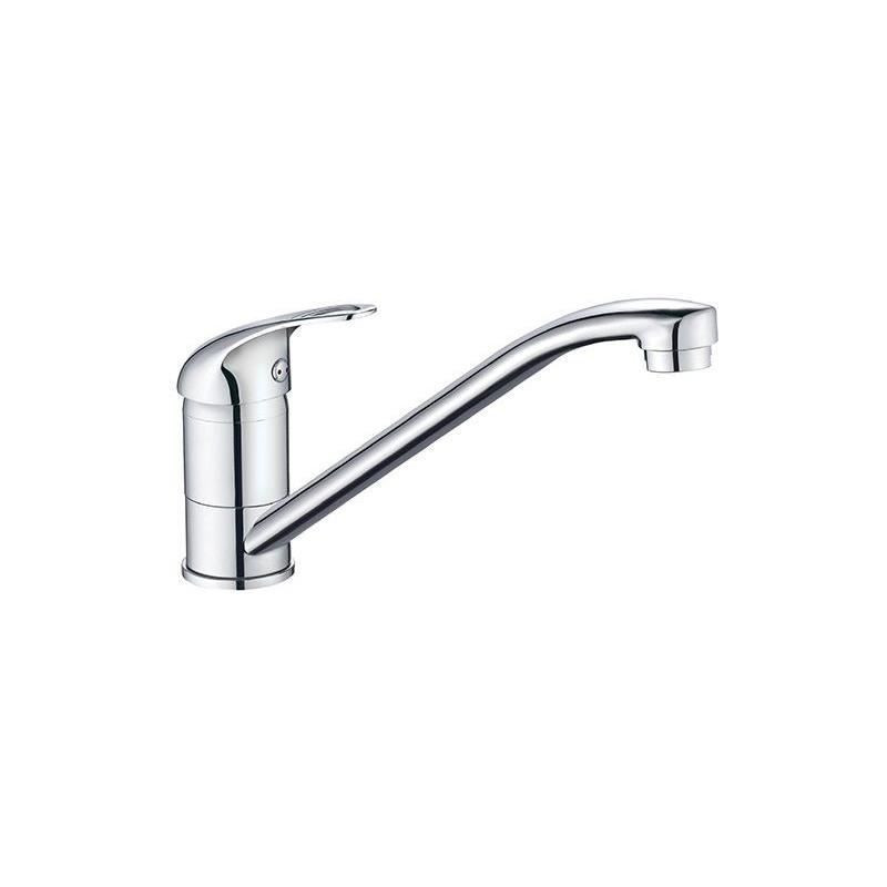Kitchen sink mixer - Chrome - Flow reduction - Swivel spout - JOCKER -