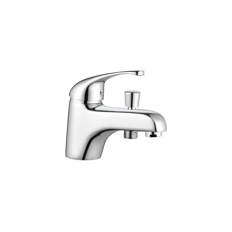 ROUSSEAU CARDIFF single-hole chrome bath shower mixer - Water saving -