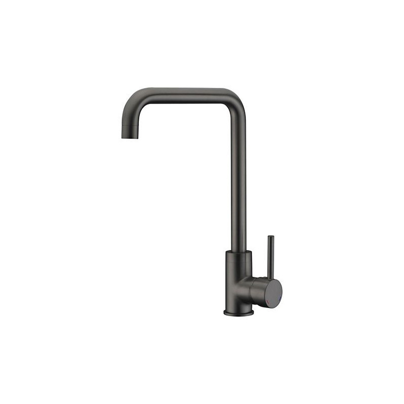 Rousseau Faucet Kitchen Mixer Kilo - Without shower - Graphite gray