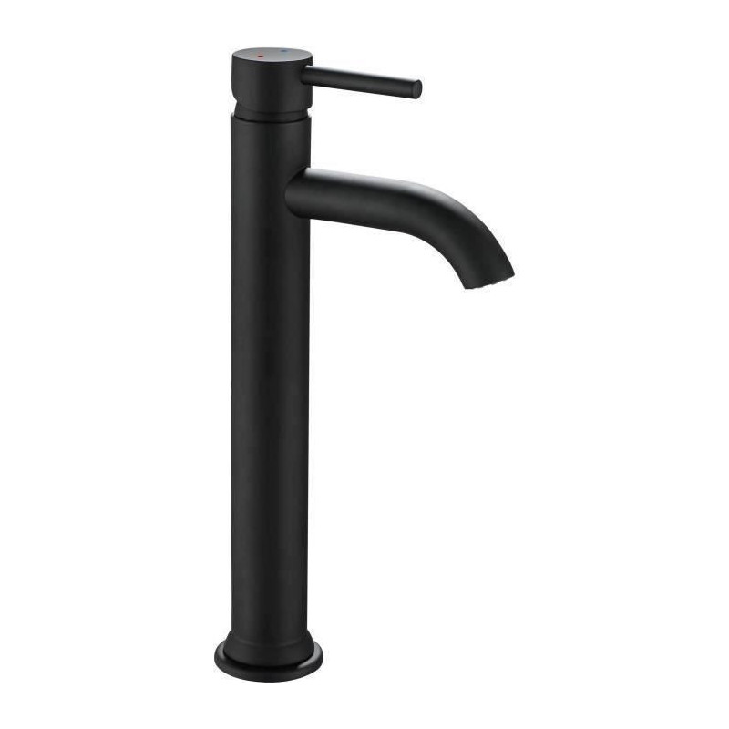Tall basin mixer ILO Small black