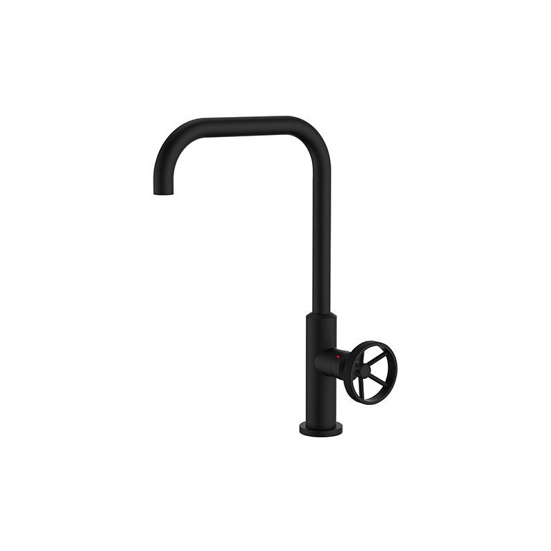Mobile Mobile Sink Mixer Mobile - Black - 25 mm - Metal Handle Striped