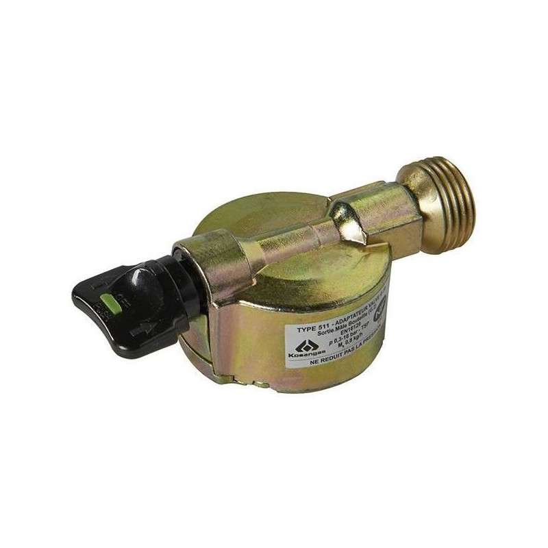 Bethane / Propane NF adapter tap - ROUSSEAU - D.20mm