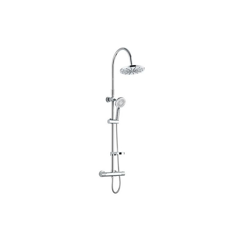 Rousseau Shower column with Suhali 2 Thermostatic mixer faucet