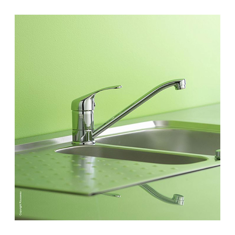 ROUSSEAU Kitchen mixer tap Raeva - Without hand shower - Chrome - NF