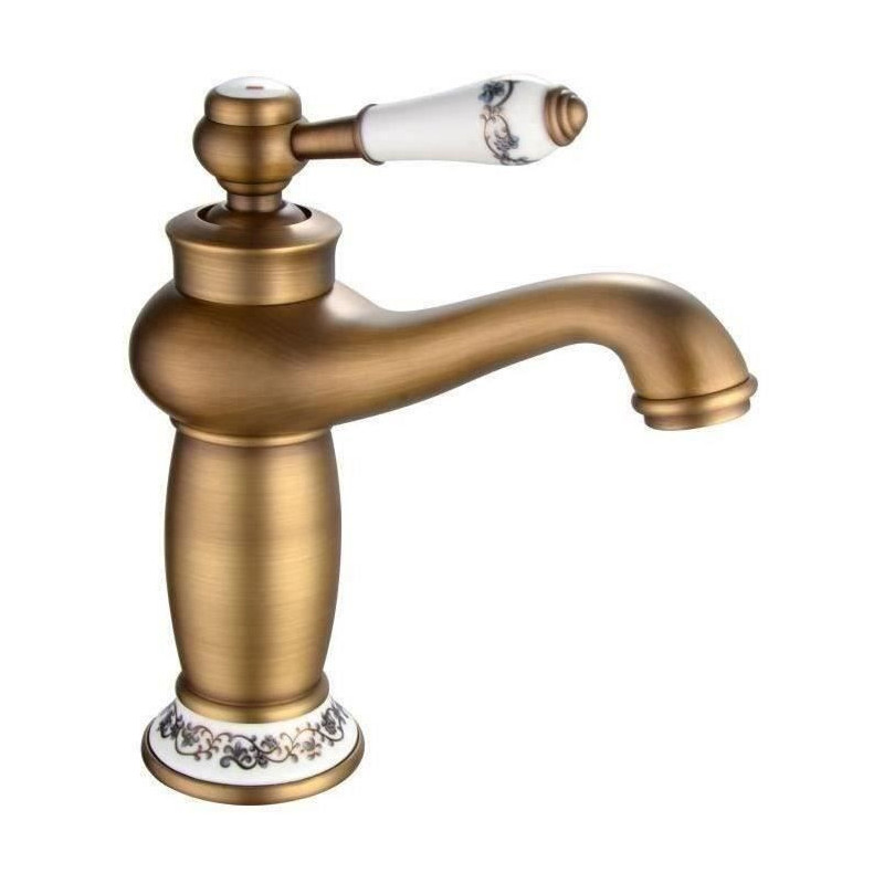 Rousseau Mixer Lavabo Marple Old Bronzé