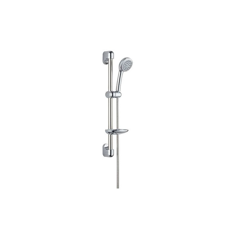Rousseau shower bar + shower without Heko tap - chrome