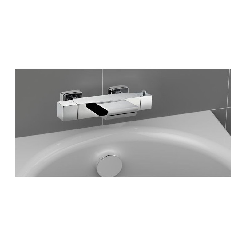 Rousseau Tap Thermostatic mixer Bathtub and Karen shower