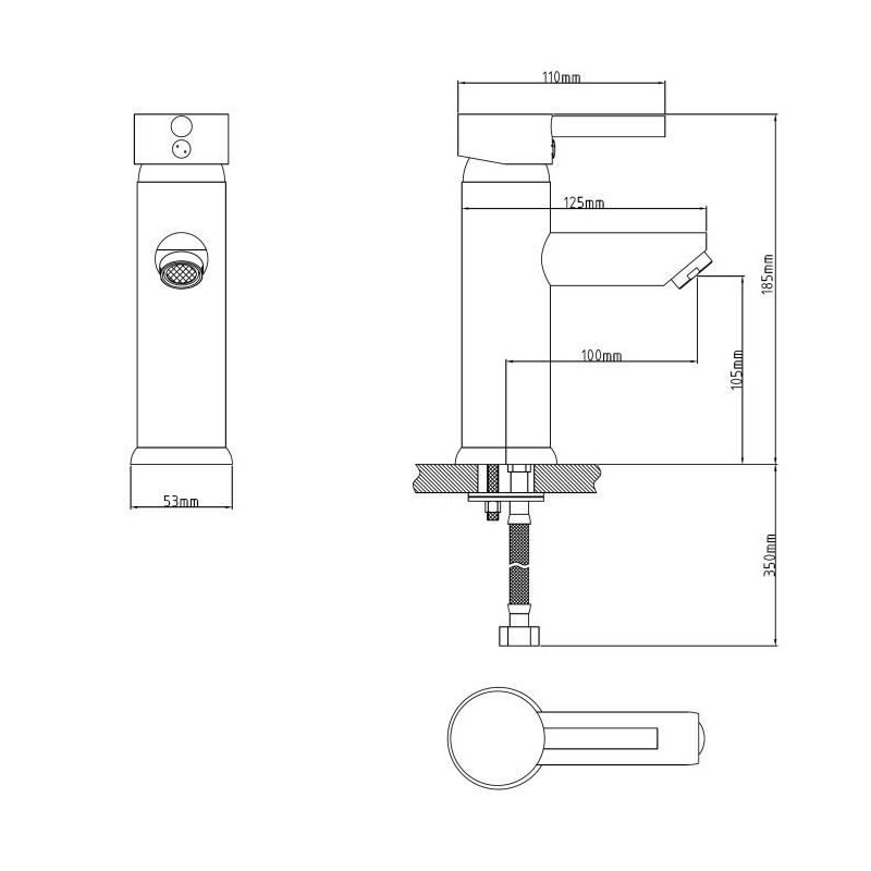 Rousseau Faucet Mixer Lavabo Dover