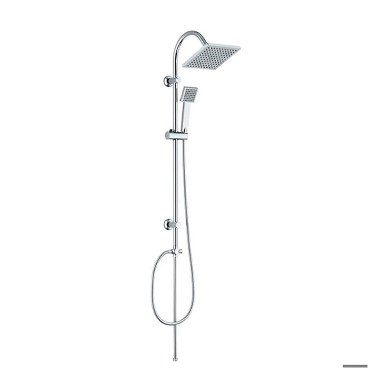 ROUSSEAU Shower column without tap Soto - Chrome