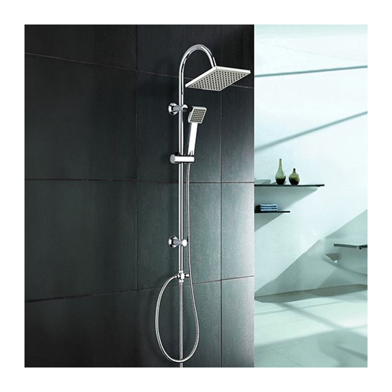 ROUSSEAU Shower column without tap Soto - Chrome