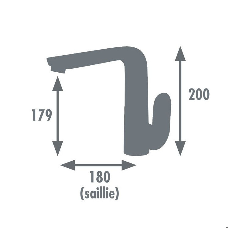 Rousseau Faucet Kitchen Mixer Davao - Without shower