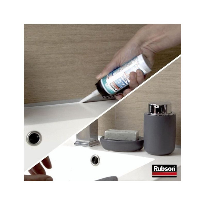 Sanitary sealant - RUBSON - 2716027 - Joint - Easy - Healthy bathroom