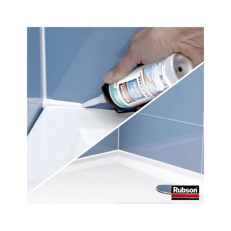 Sanitary sealant - RUBSON - 2716027 - Joint - Easy - Healthy bathroom