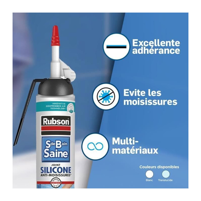 Sanitary sealant - RUBSON - 2683038 - Joint - Easy - Healthy Bathroom