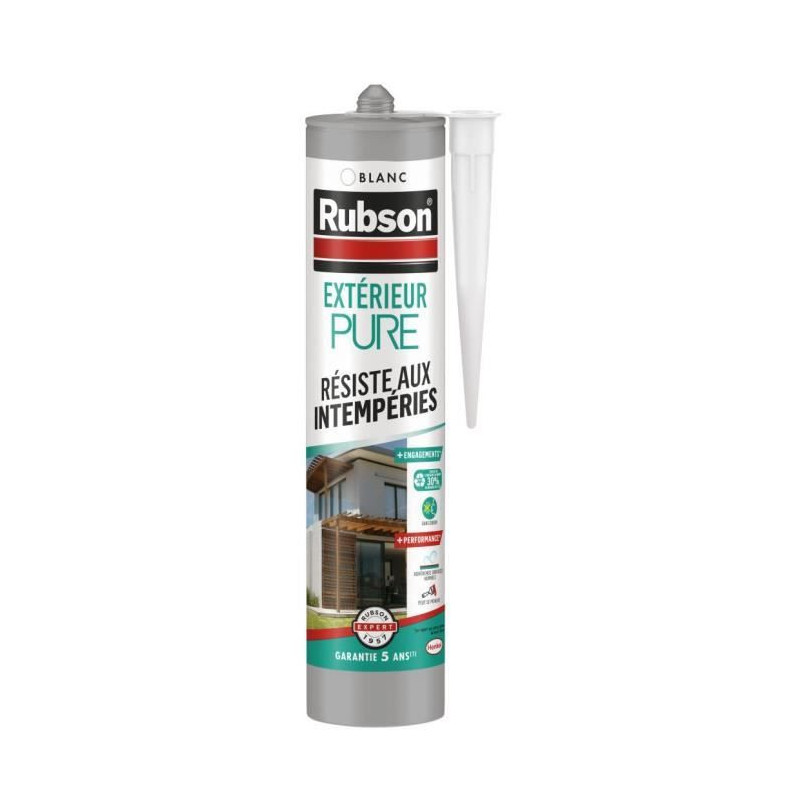 Putty - RUBSON - PURE - Exterior - White - 280ml