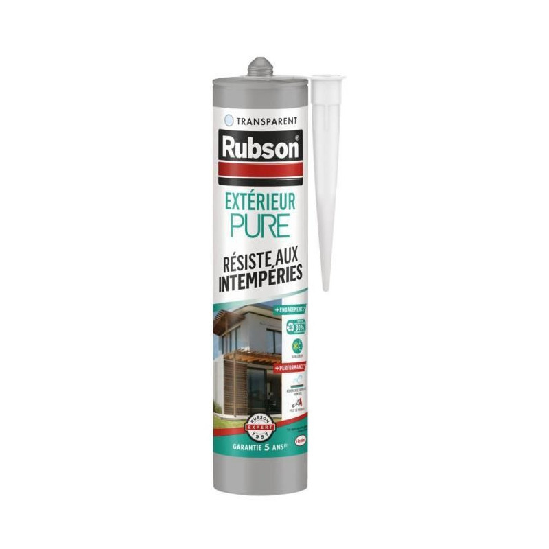 Putty - RUBSON - PURE - Exterior - Transparent - 280ml