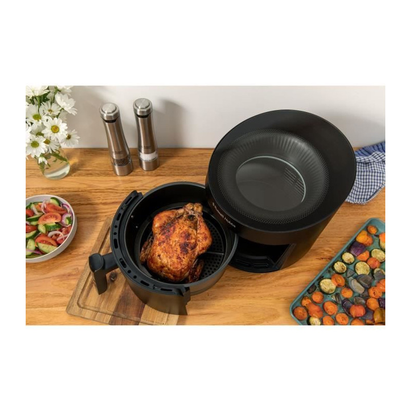 RUSSELL HOBBS SatisFry Air Panoramic 27420-56 Oil-Free Fryer - 5L Capa