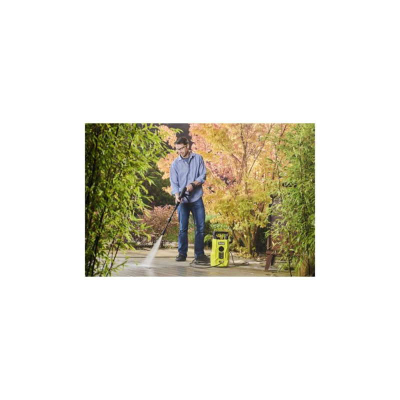 RYOBI - 1400 W high pressure cleaner - 110 bars - 390 L - 5 m PVC hose