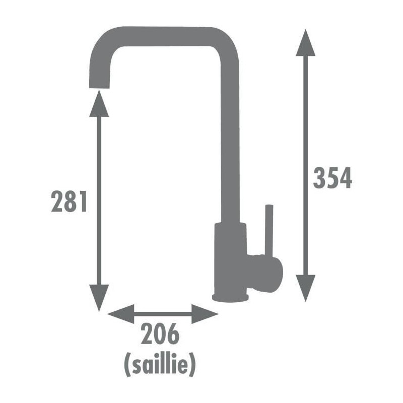 Edouard Rousseau - SOTO Sink Mixer - Chrome