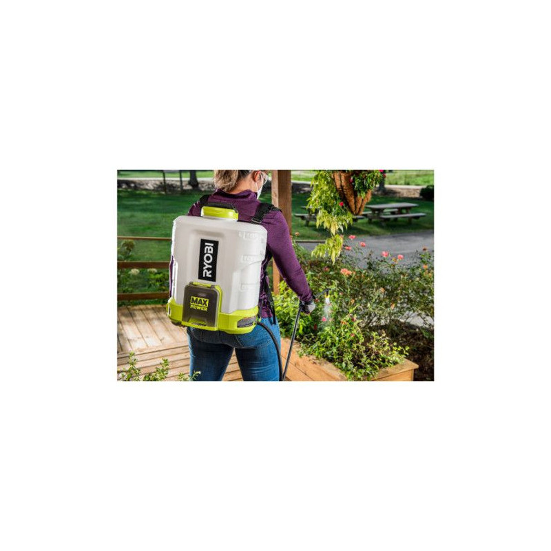 RYOBI - 36V backpack sprayer - up to 6 bars - flow rate up to 1.2 l/mi