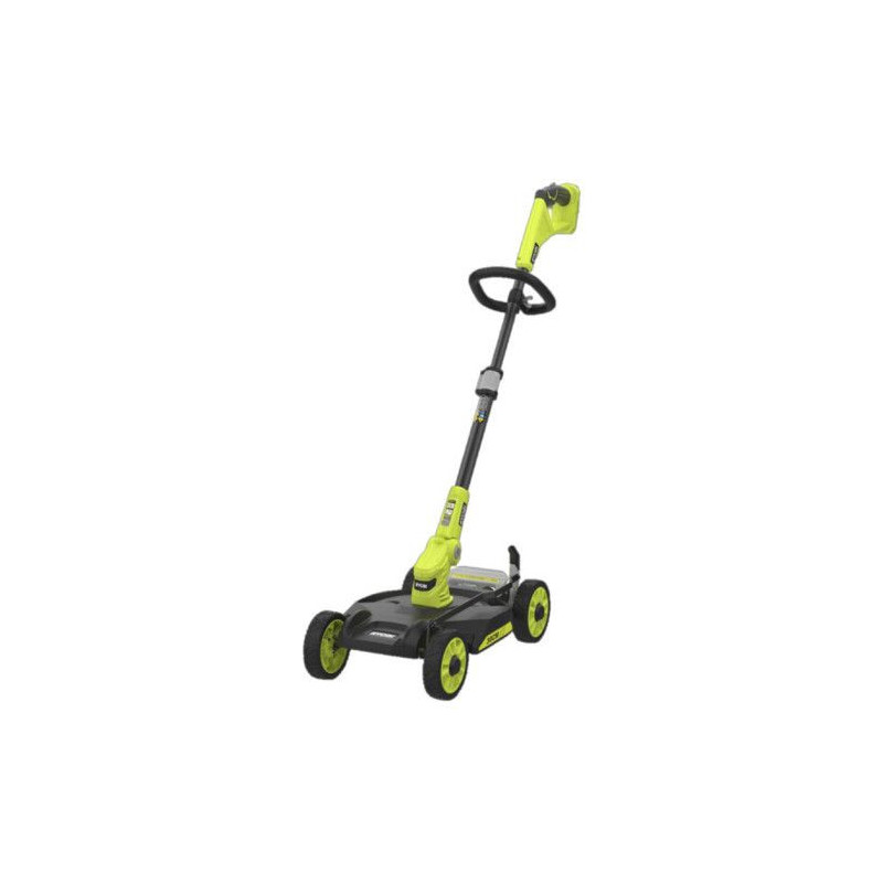 RYOBI - 18V 3-in-1 lawn mower - Lawn mower / trimmer / edger - 30 cm c