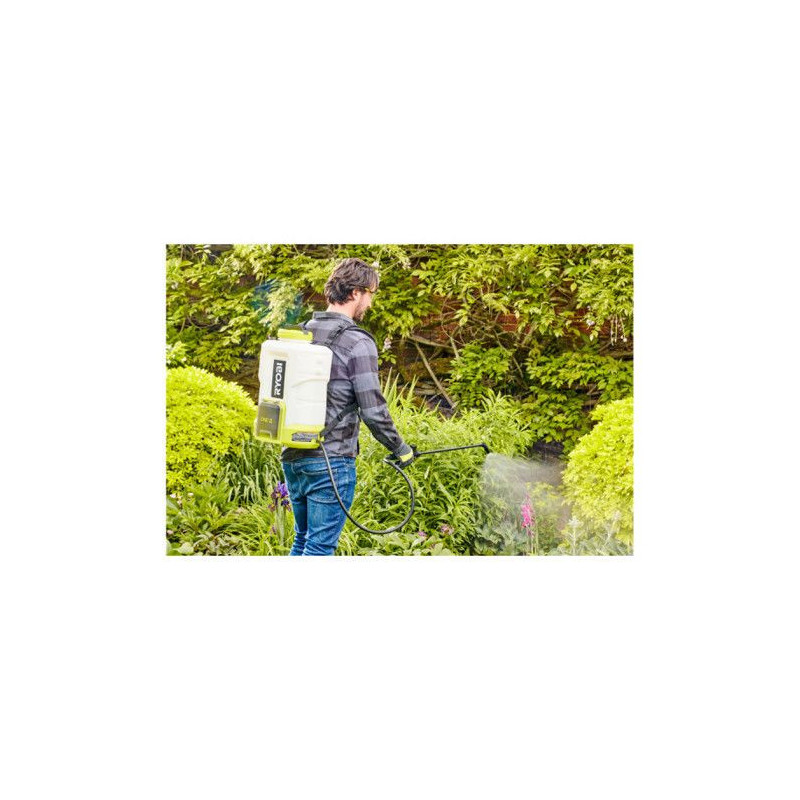 RYOBI - 18V backpack sprayer - up to 6.2 bars - flow rate 1 l/min to 1