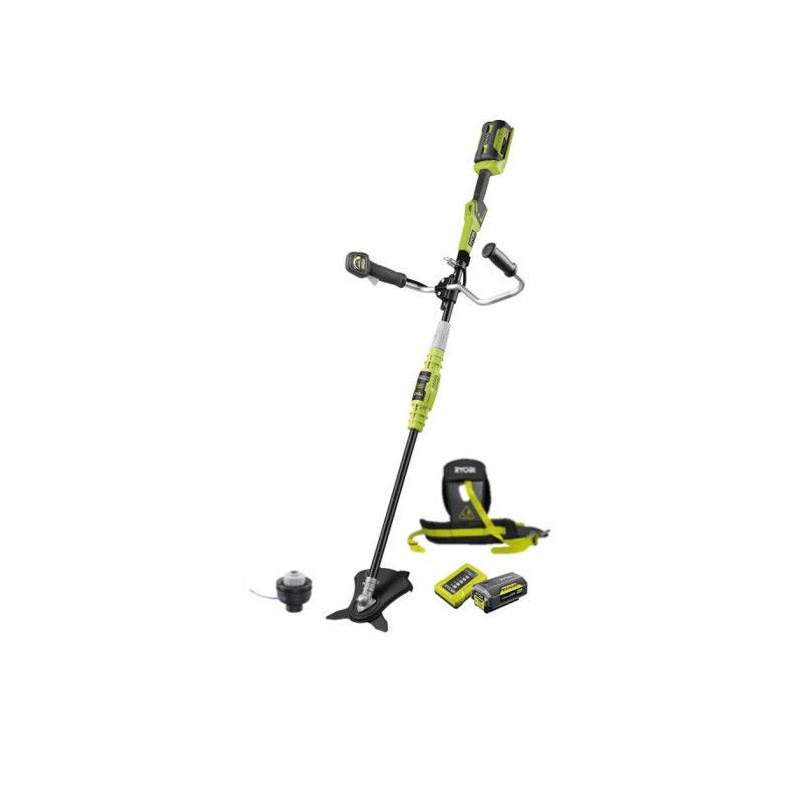 RYOBI - 36V Brushcutter - Ø wire 1 x 1.65 mm - 3-tooth Tri-Arc+™ bl
