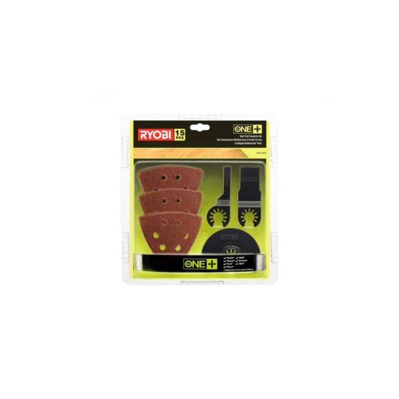 RYOBI 15 Multitool accessories for woodworking