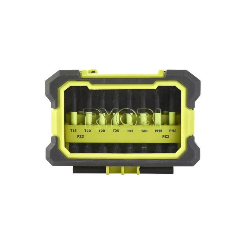 RYOBI shockproof box 10 accessories screwing (50 mm)