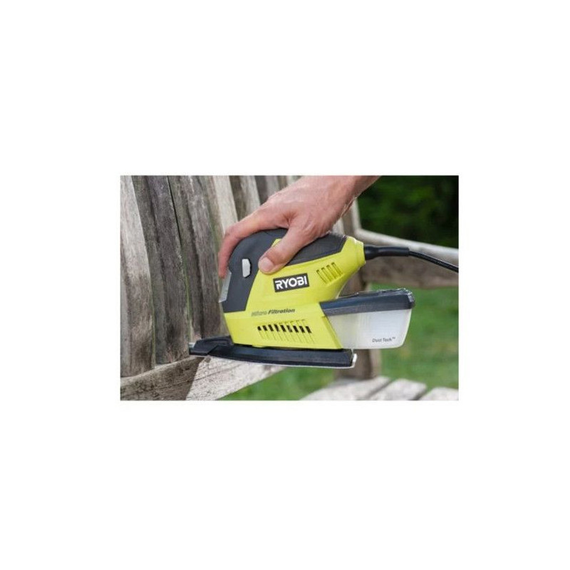 RYOBI Triangular sander 100 W + 20 abrasives