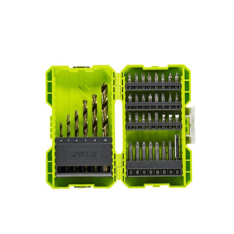 RYOBI Combination anti-shock box drill-screw