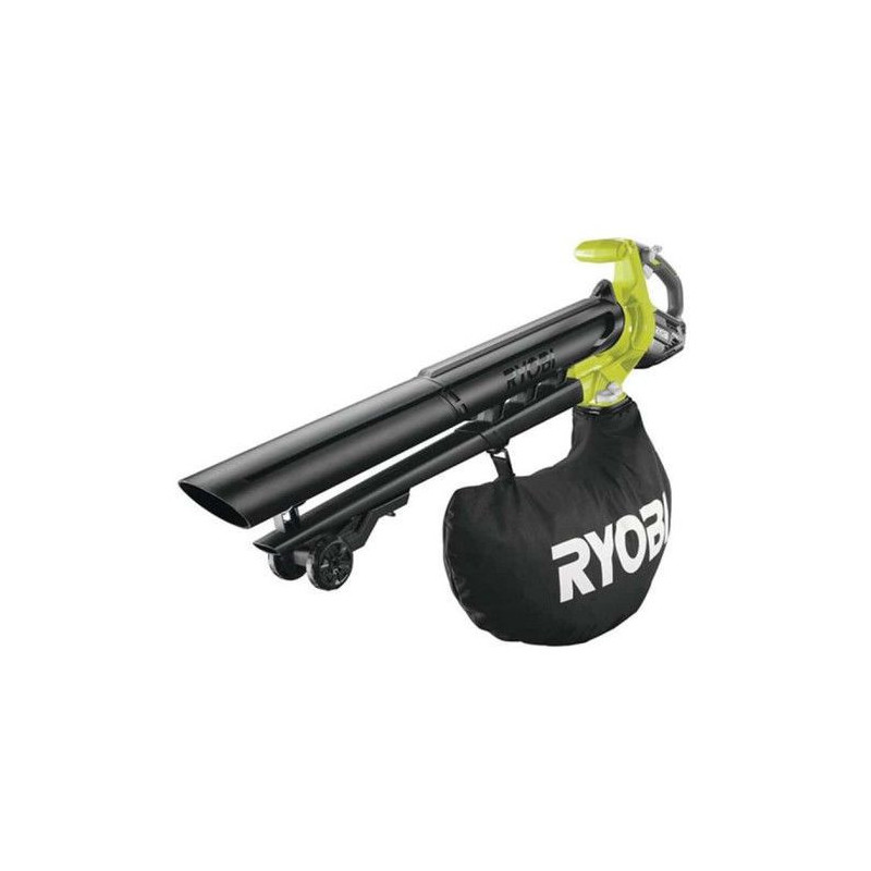2-in-1 blower vacuum-mulcher - RYOBI - Brushless - 201 km/h - 6 m³/mi