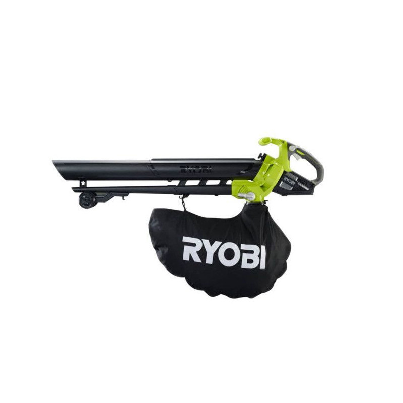 2-in-1 blower vacuum-mulcher - RYOBI - Brushless - 201 km/h - 6 m³/mi