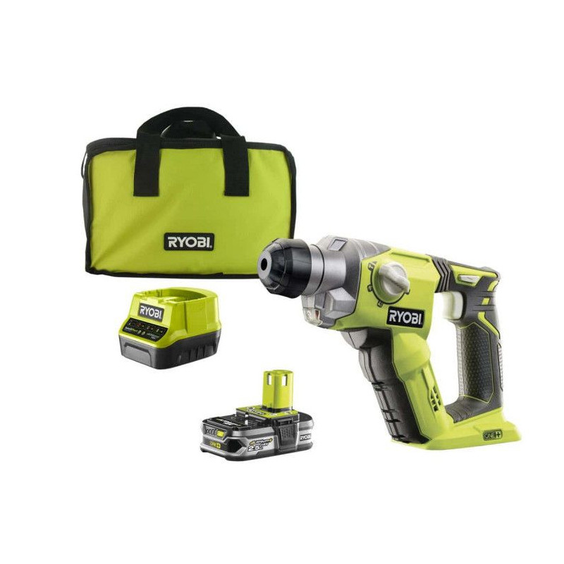 RYOBI R18SDS - 125S - Hammer drill 18V 1.3J - SDS + 1 x 2.5 Ah