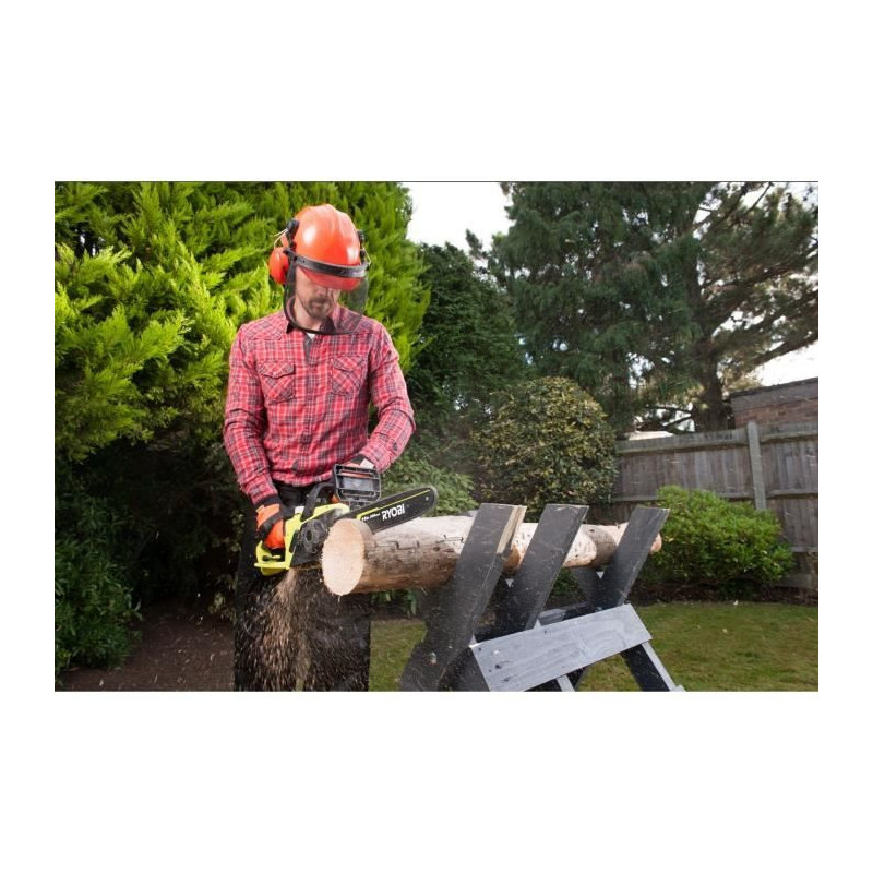 RYOBI Chainsaw 1900 W - 35 cm + 2 chains - RCS1935B2C