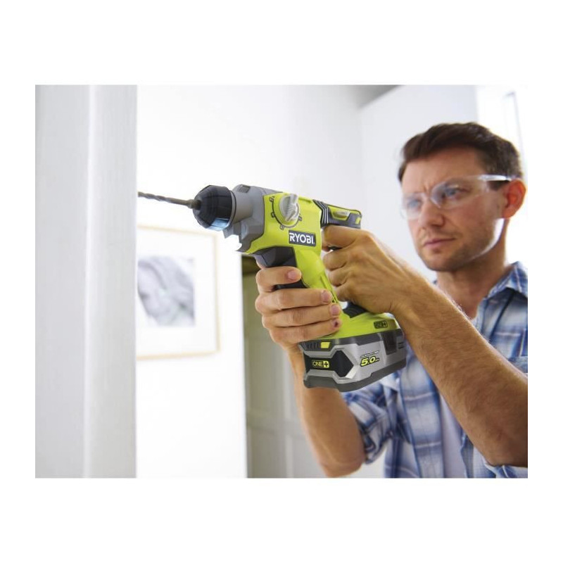 RYOBI 2 batteries 18V 5Ah + ultra fast charger 5.0 A