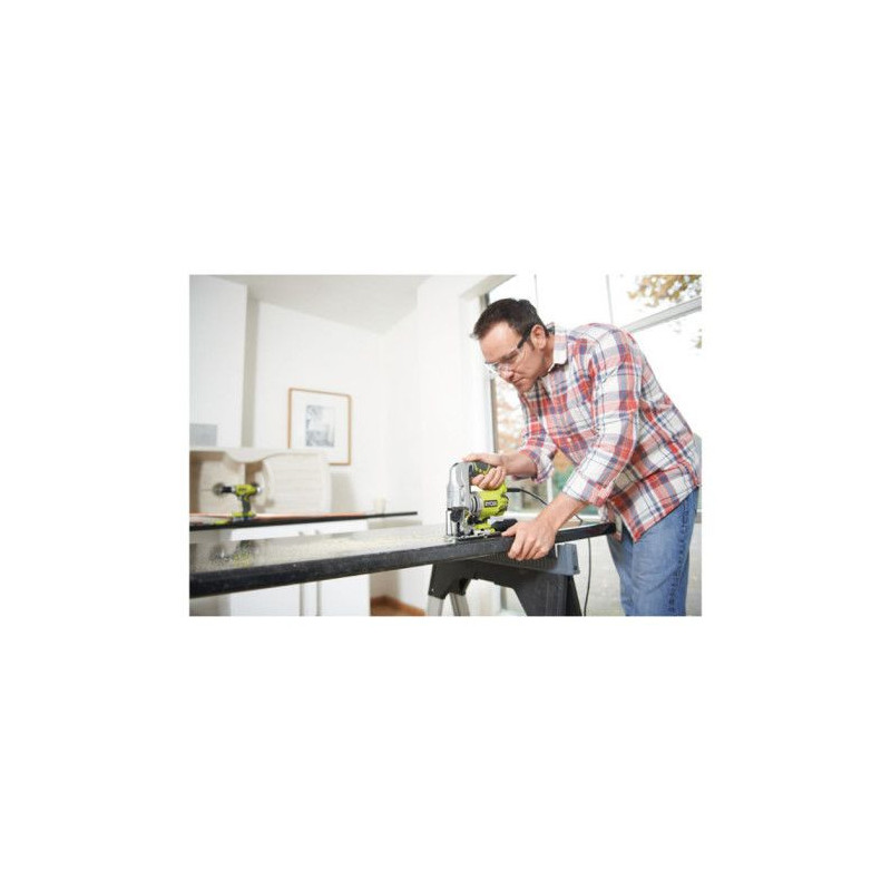 RYOBI Jigsaw 680 W in case with 5 blades