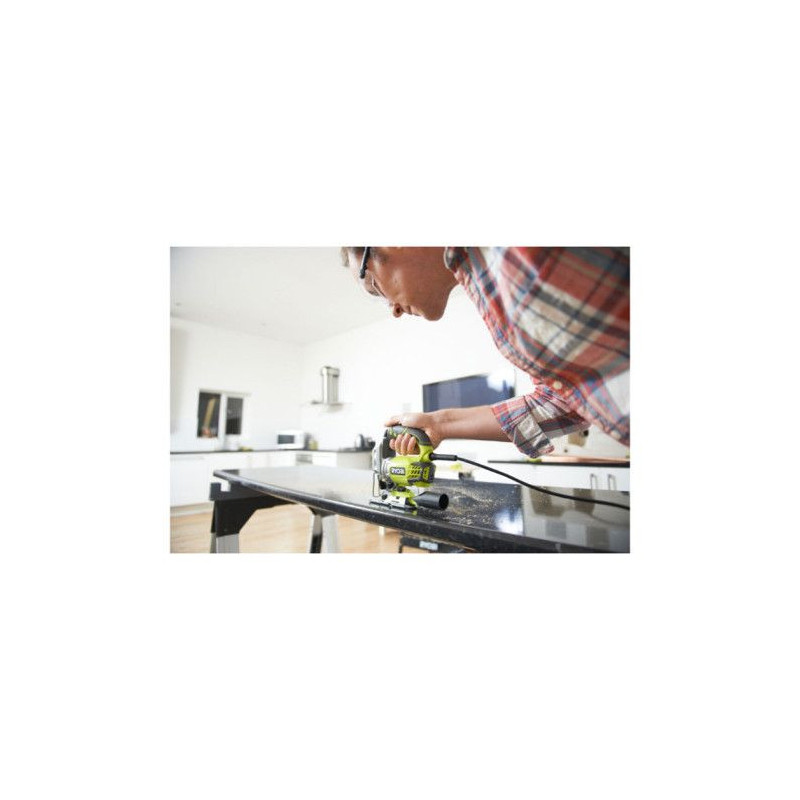 RYOBI 600W Compact Jigsaw in Case + 5 Blades