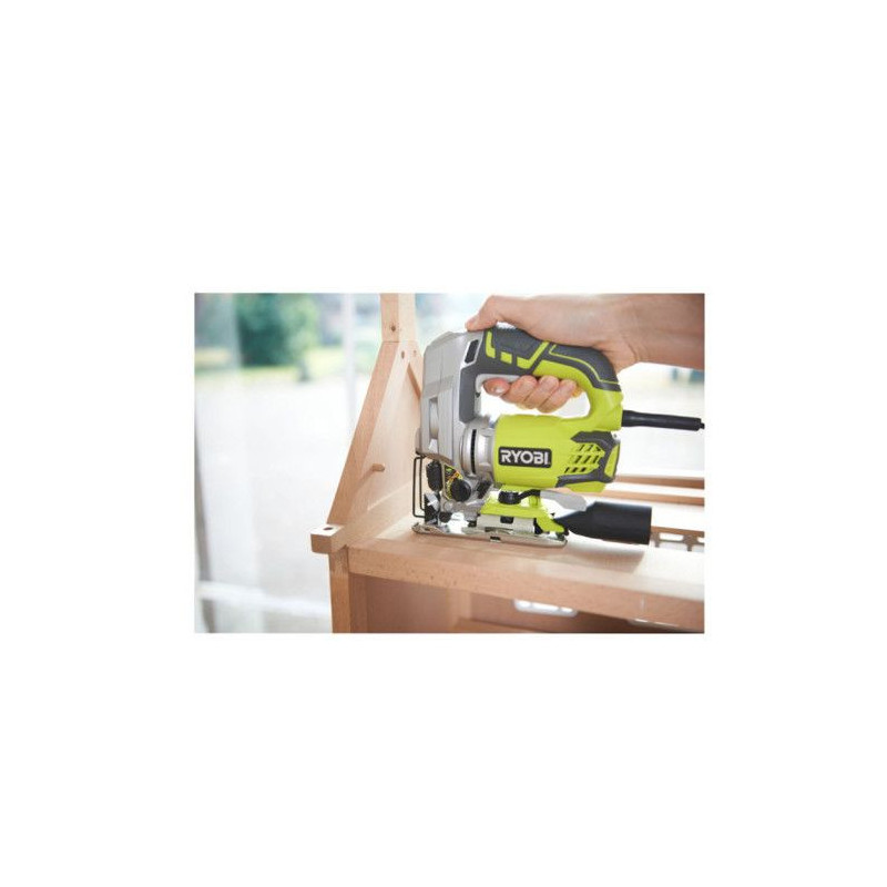 RYOBI 600W Compact Jigsaw in Case + 5 Blades