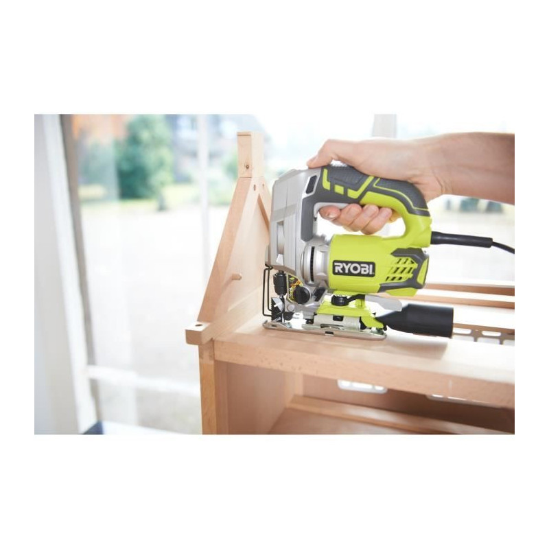 RYOBI 600W Compact Jigsaw in Case + 5 Blades