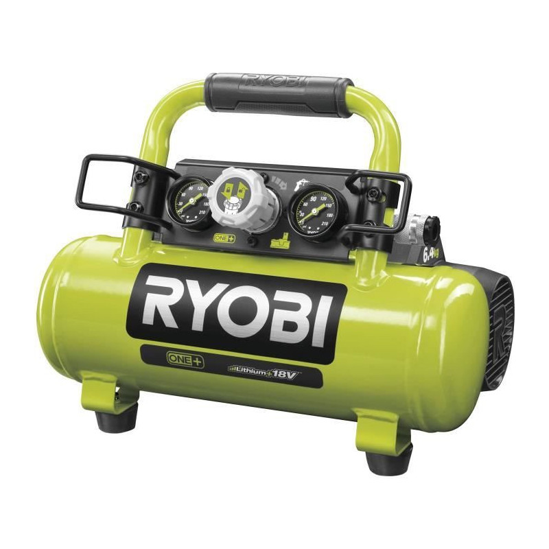 RYOBI R18AC - 0 - Compressor tank 18V - 4L / 0.6HP + 1/4 Fitting