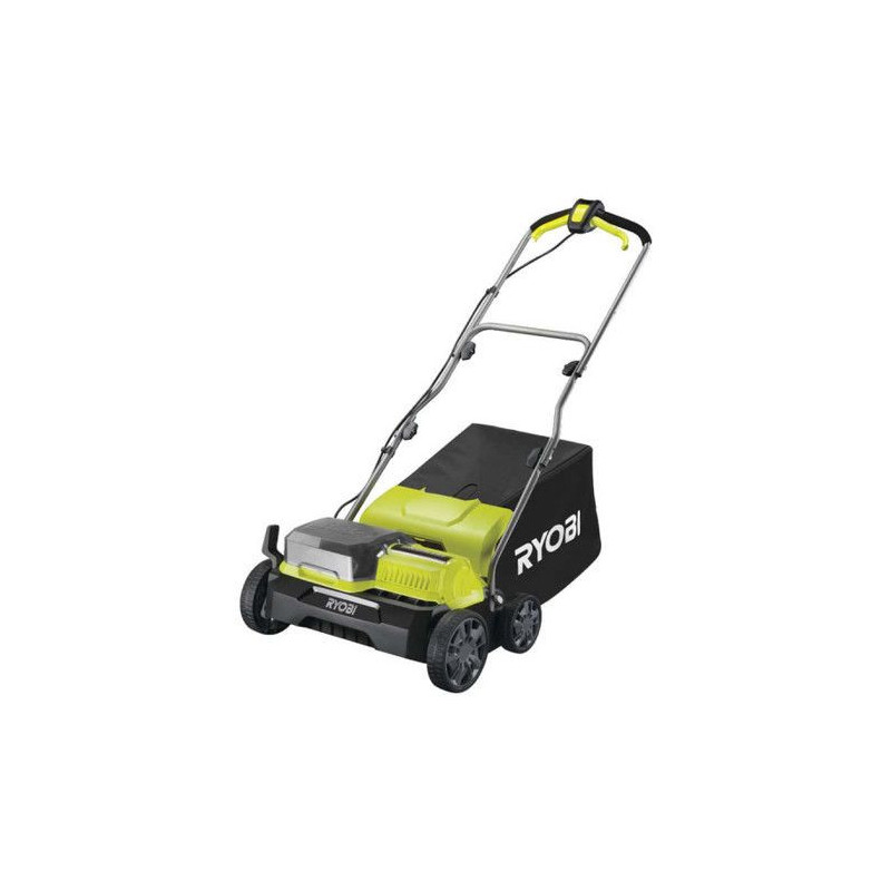 RYOBI - 18V Brushless Scarifier / Aerator Ø 35 cm 2-in-1 - 2 lithium