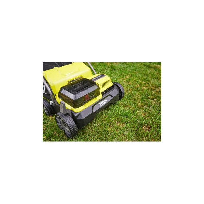 RYOBI - 18V Brushless Scarifier / Aerator Ø 35 cm 2-in-1 - 2 lithium