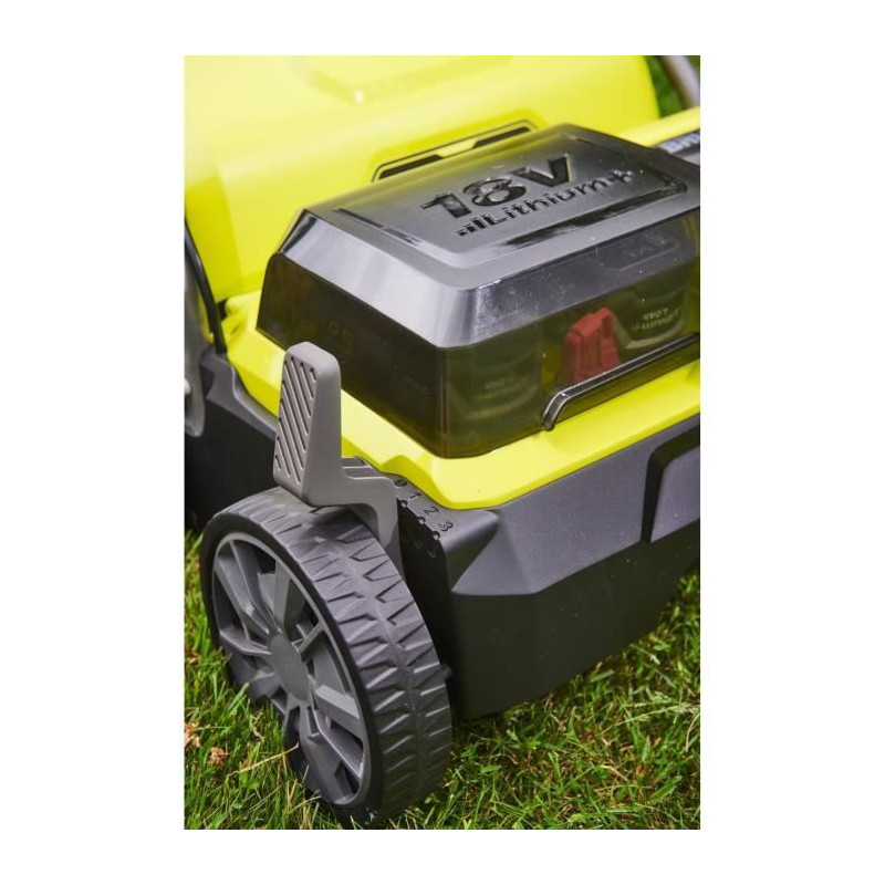 RYOBI - 18V Brushless Scarifier / Aerator Ø 35 cm 2-in-1 - 2 lithium